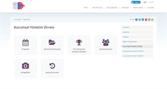 Desktop Screenshot of kurumsalyonetimzirvesi.com