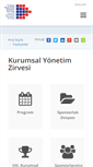 Mobile Screenshot of kurumsalyonetimzirvesi.com